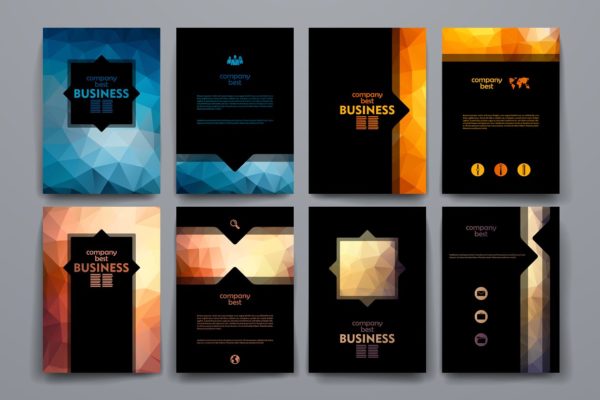 商业商务用途画册模板 Business brochures