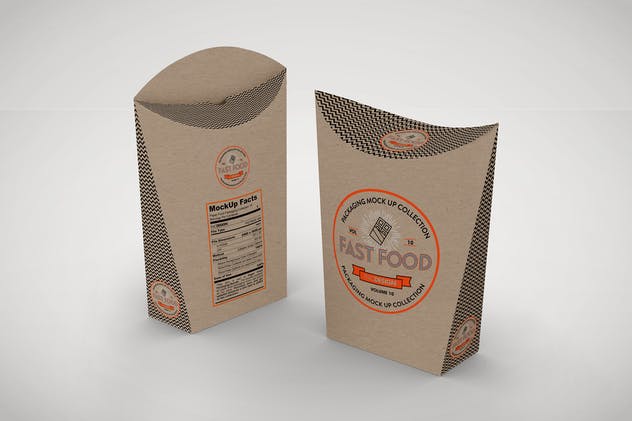 快餐熟食外卖外带食品包装样机v10 Fast Food Boxes Vol.10: Take Out Packaging Mockups插图(8)