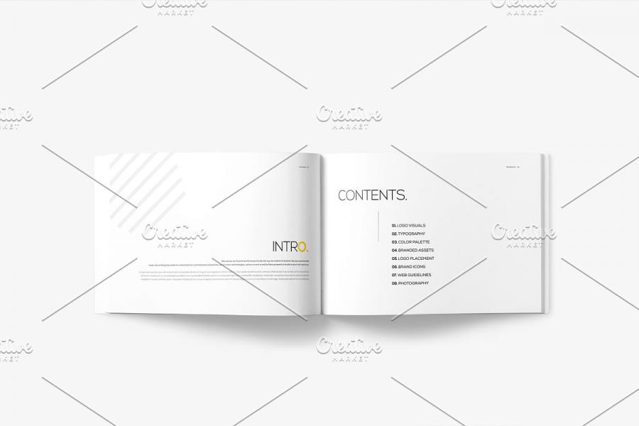 极简排版业务品牌手册插图(16)