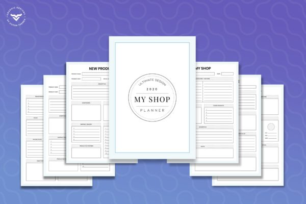 店铺策划书策划方案设计模板 Shop Planner