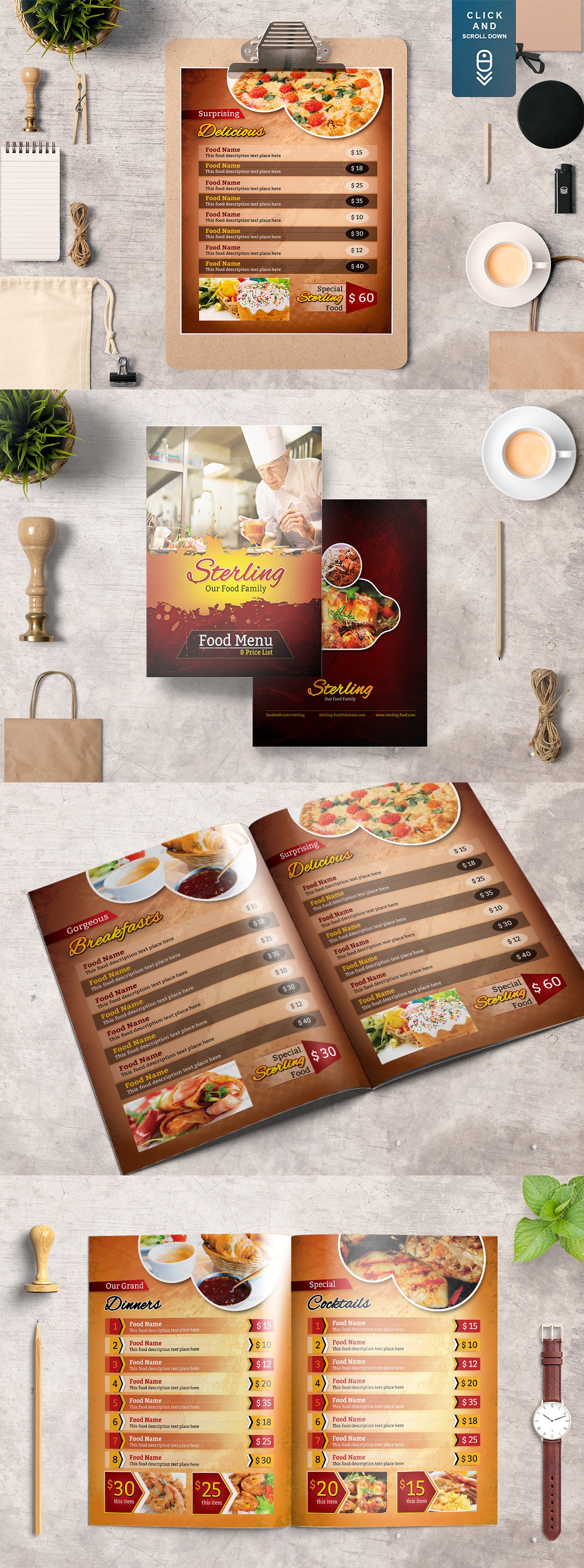 15合1小册子模板合辑下载 Brochure Bundle [indd,eps] 1.22GB插图(11)