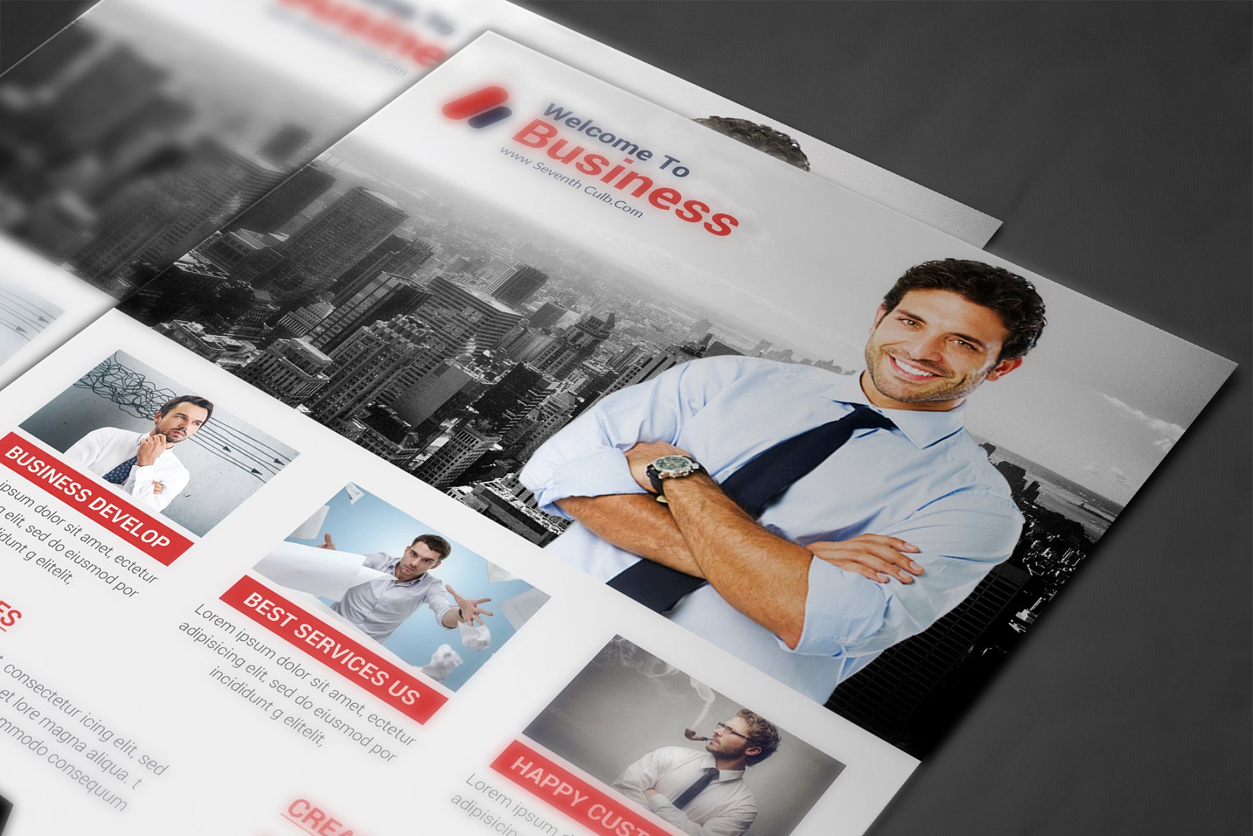 8款企业商务推广宣传单模板 (8) Corporate Flyer Bundle插图(8)