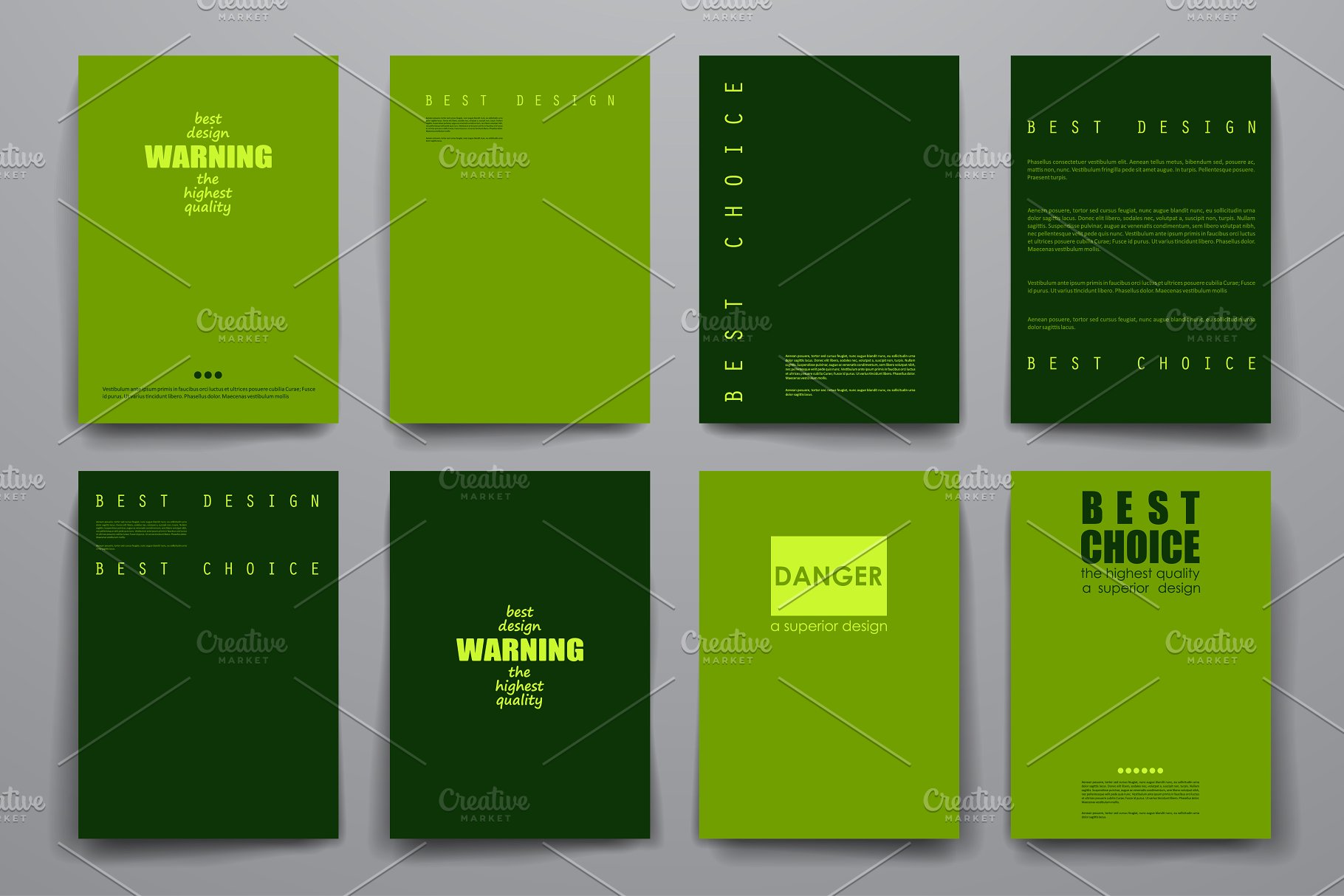 39款简约实用小册子模板 39 minimal brochures插图