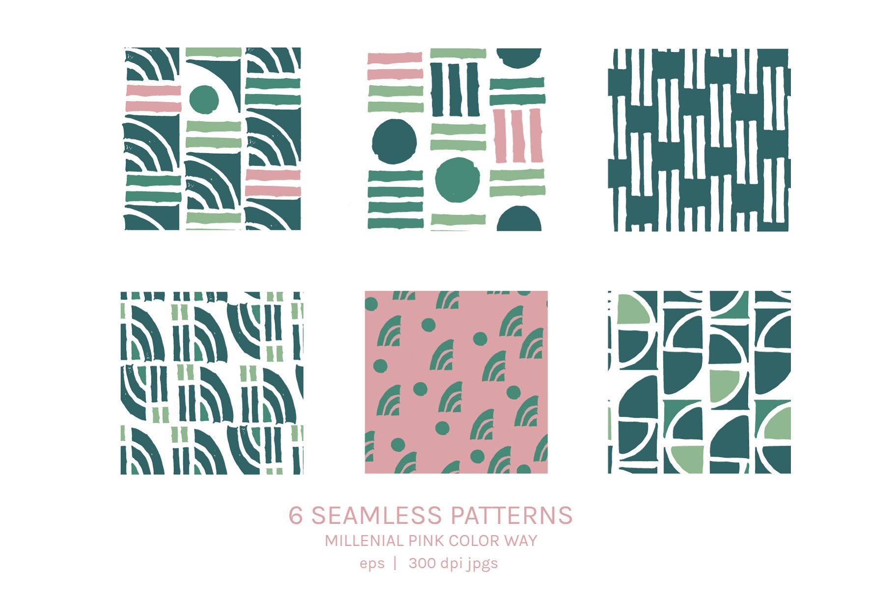 有趣的部落艺术无缝图案 Minted Modern | Designs + Patterns插图(5)