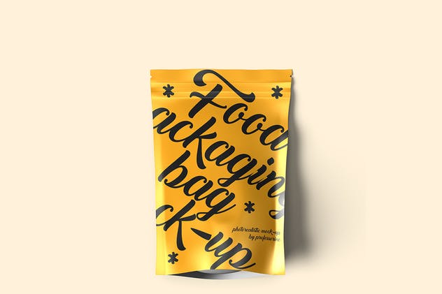 易封袋食品包装样机 Food Packaging Bag Mock-Up插图(5)