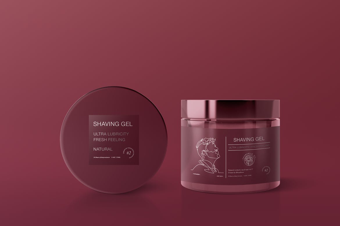纯天然化妆品包装设计预览样机合集v5 Natural Cosmetic Packaging Mock-Ups Vol.5插图(9)