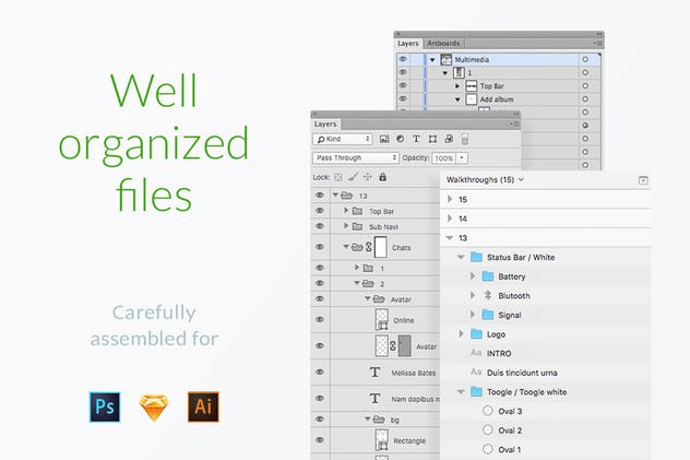 移动互联网项目APP UI套件 Mapogo UI Kit插图(3)