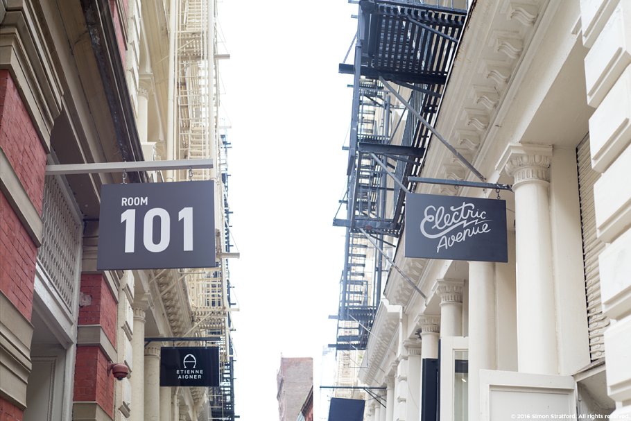 超有范的店招样机合集第三波 Shop sign mockup 3 for photoshop插图(2)