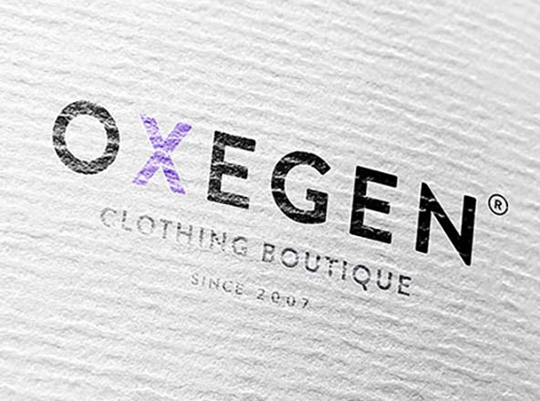 Logo设计印刷效果图样机模板 Textured Paper Logo Mockup