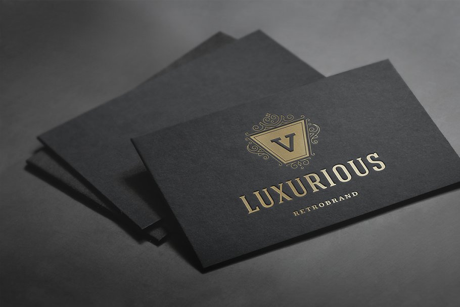 50个奢华装饰Logo及徽章  50 Ornament logos & badges插图(11)