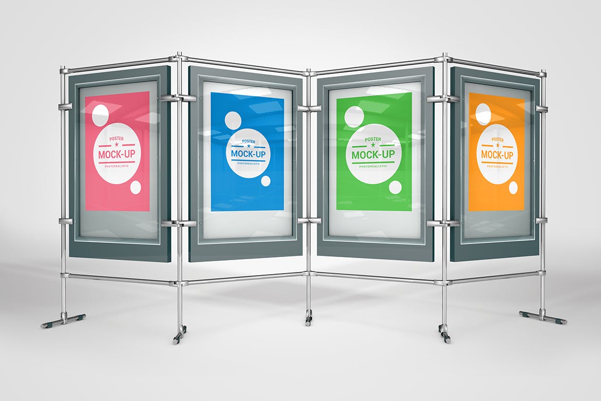 10个高品质的海报传单DM样机VI展示模型mockups插图(10)