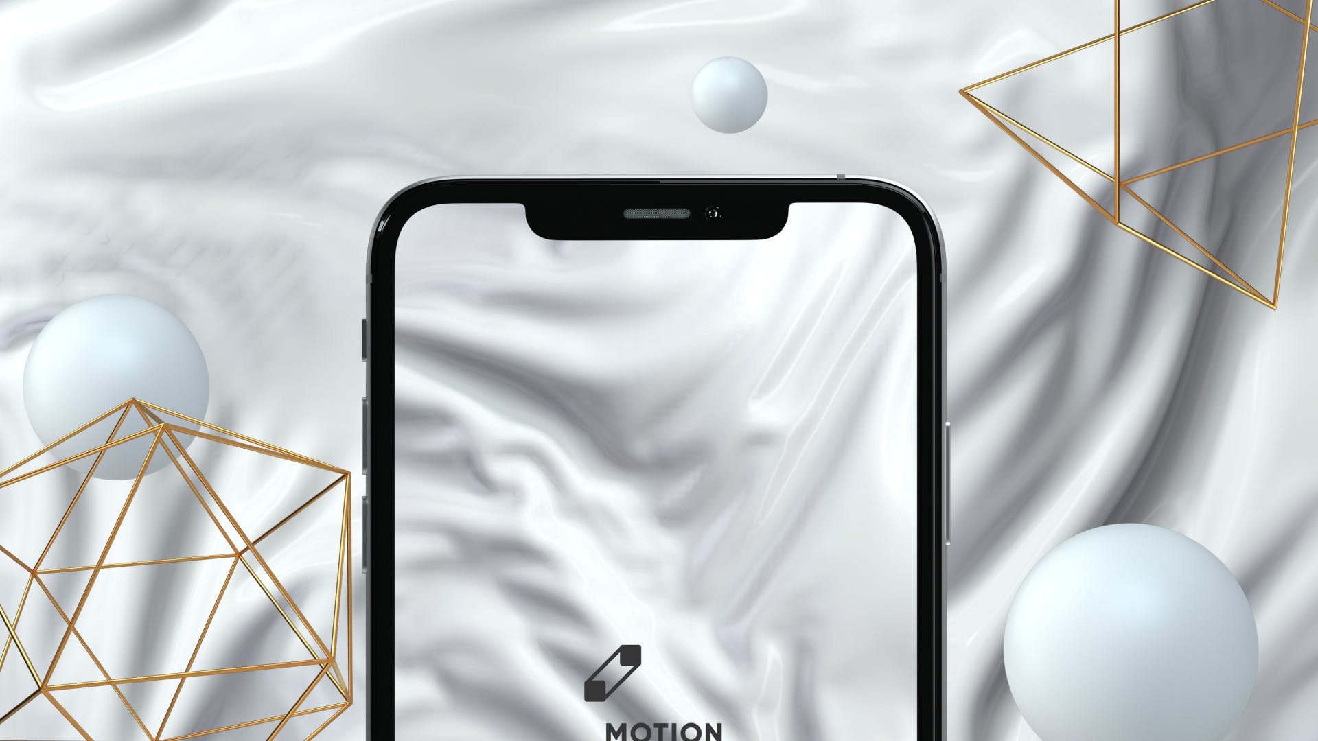 优雅时尚风格3D立体风格iPhone手机屏幕预览素材库精选样机 10 Light Phone Mockups插图(1)