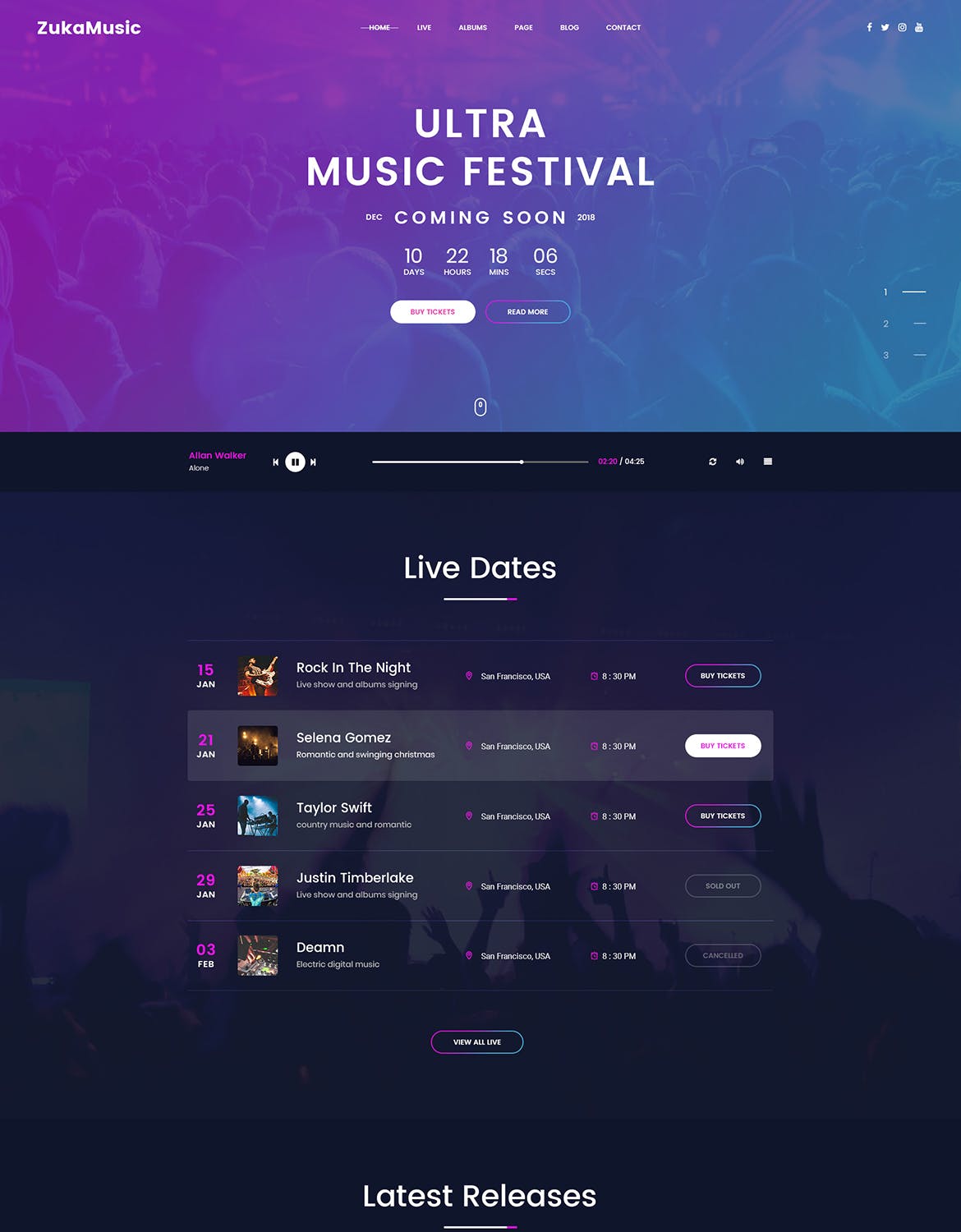 响应式设计风格多用途网站设计PSD模板 Zuka | Responsive Multi-Purpose PSD Template插图(10)