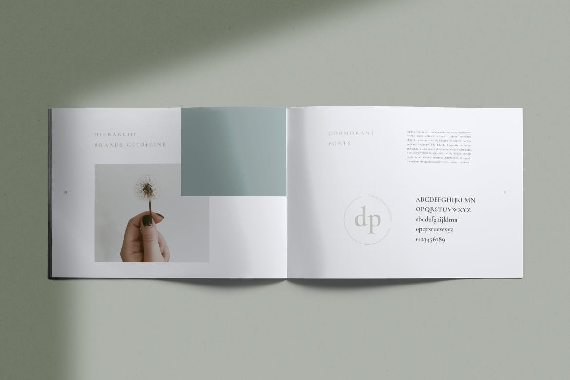 极简版式品牌VI手册设计模板 PAKEAN / Minimal Brand Guidelines插图(5)