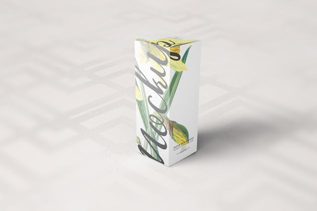 葡萄酒/饮料瓶包装纸盒样机9 Paper Box Mockup 09插图(4)