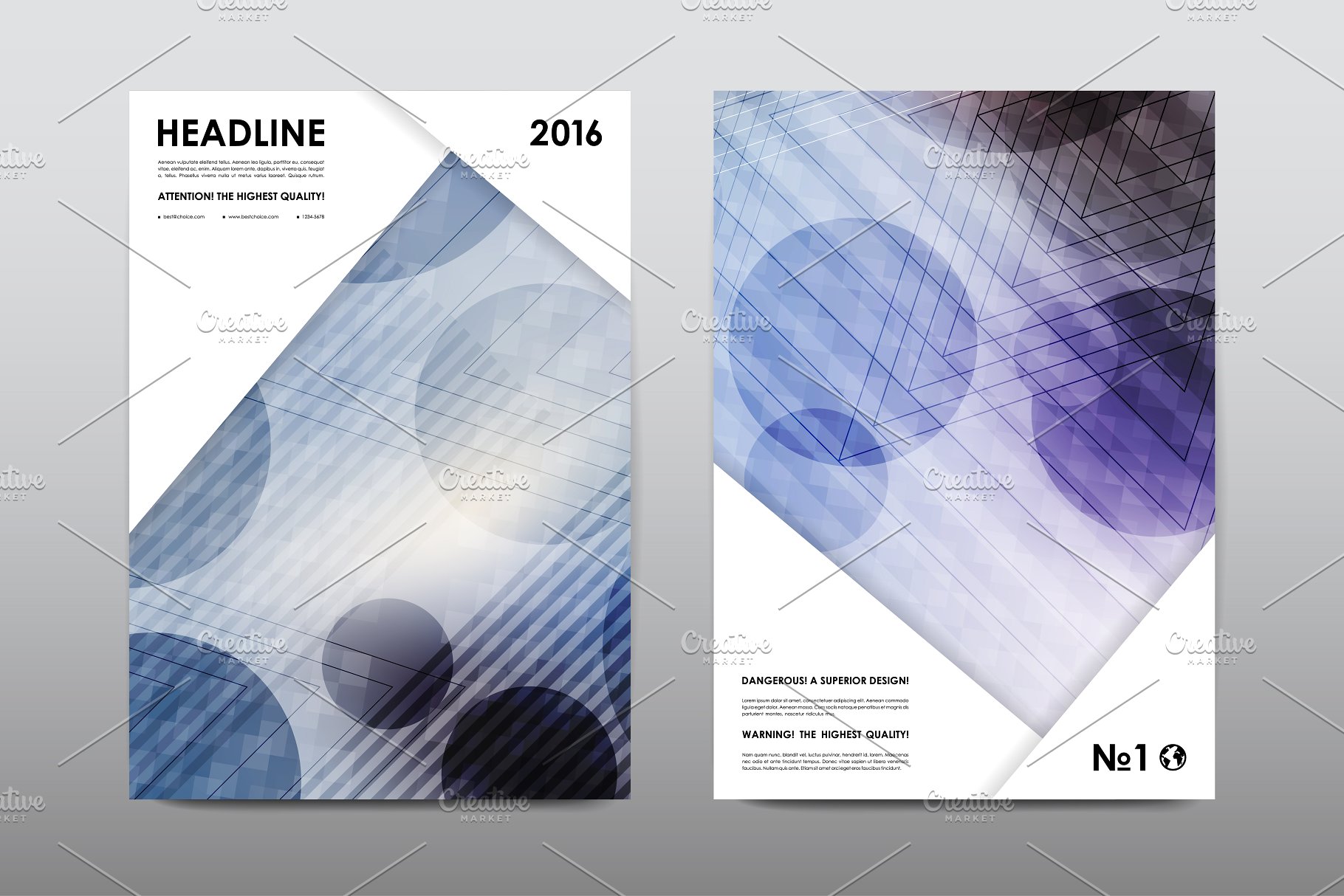 50+商业企业宣传小册子模板 50+ Business Brochures Bundle插图(34)