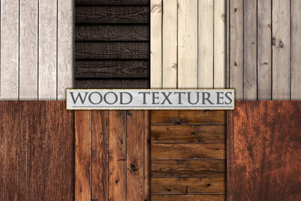 16款高清木纹背景纹理 Wood Backgrounds – Wood Textures