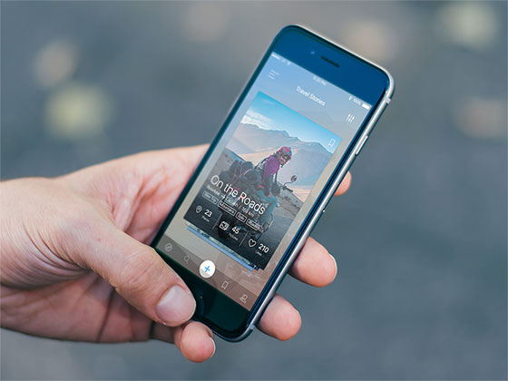 旅游故事应用界面素材之家精选sketch素材