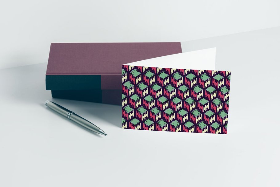 醒目复古创意图案纹理 Liquid Repeat Patterns插图(5)