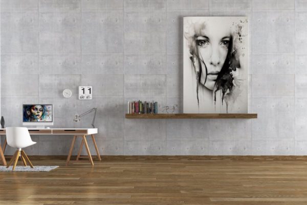 室内油画作品展示样机模板Vol.8 Picture Art Mockup [Vol 8]