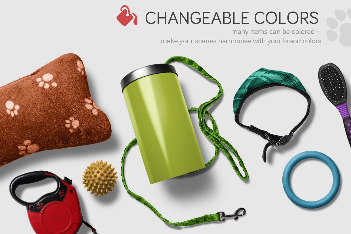 高品质的宠物场景样机下载[psd]插图