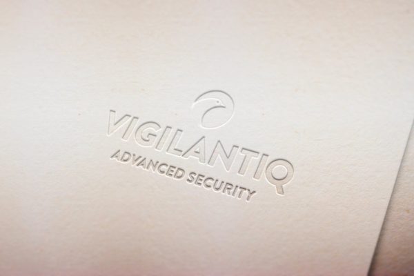 品牌Logo商标压印效果图样机模板 Pressed Paper Mockup