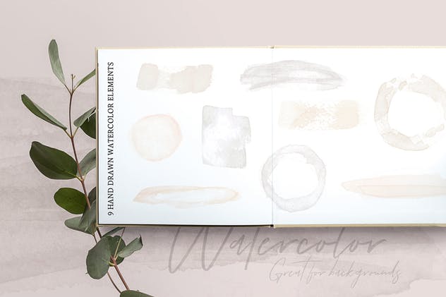 女性品牌VI视觉设计素材包[Logo模板/图标/水彩元素] So Female Branding Kit + Icons & Watercolours插图(11)