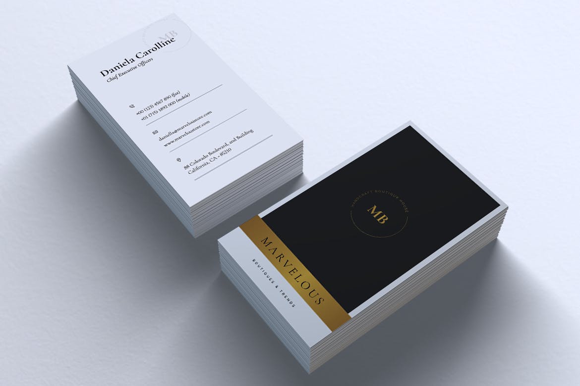 极简设计风企业名片设计模板v13 Minimalist Business Card Vol. 13插图(6)