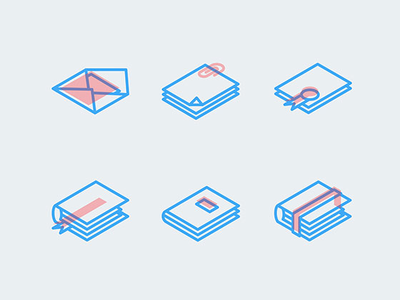 Isometric 线性图标素材之家精选sketch素材