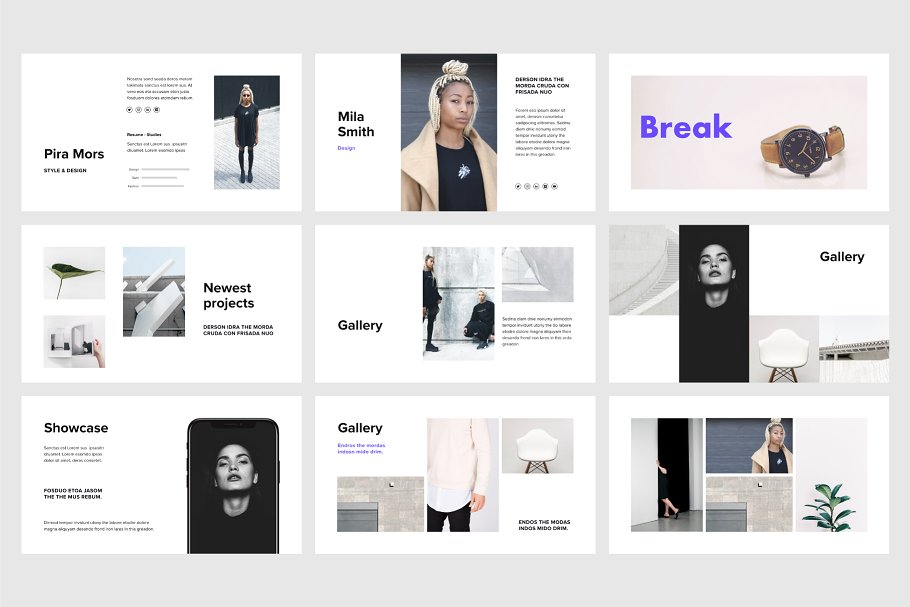 初创企业互联网项目演示PPT幻灯片模板 VIGO – Powerpoint Template + Bonus插图(4)