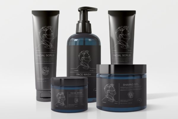 纯天然化妆品包装设计预览样机合集v5 Natural Cosmetic Packaging Mock-Ups Vol.5