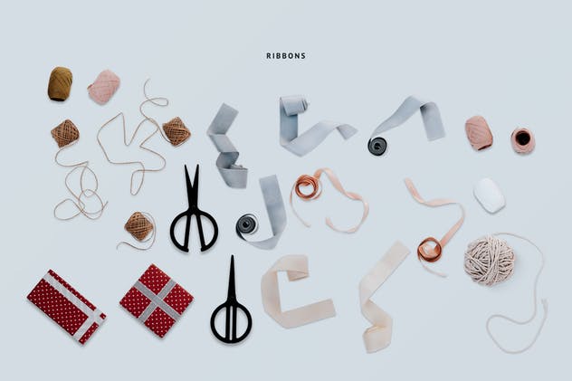 礼品包装节日场景样机素材库精选模板 Gift Wrapping Mock-Up Scene Creator插图(9)