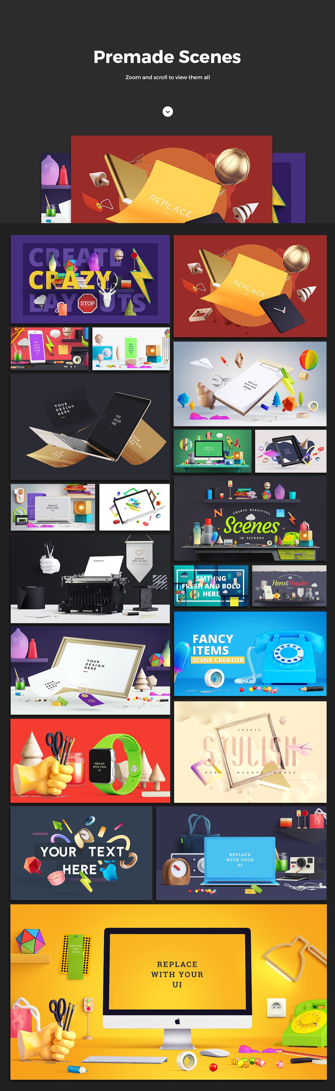 梦幻场景工具包 Fancy Items Scene Generator[6.14GB]插图(1)