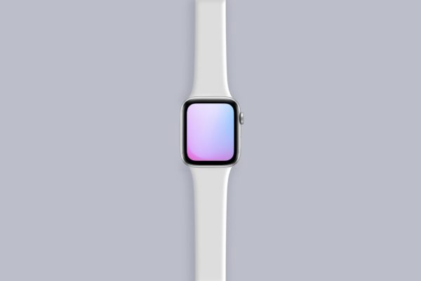 2019款Apple Watch第五代机型智能手表样机模板 Apple Watch Series 5 Mockup