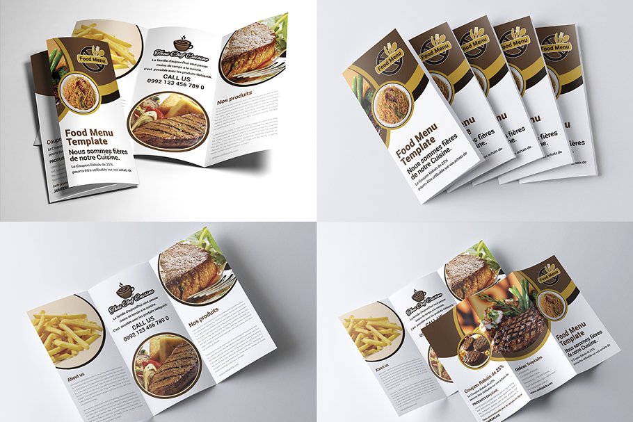 超级三折小册子模板合集 Trifold Brochure Big Bundle插图(16)