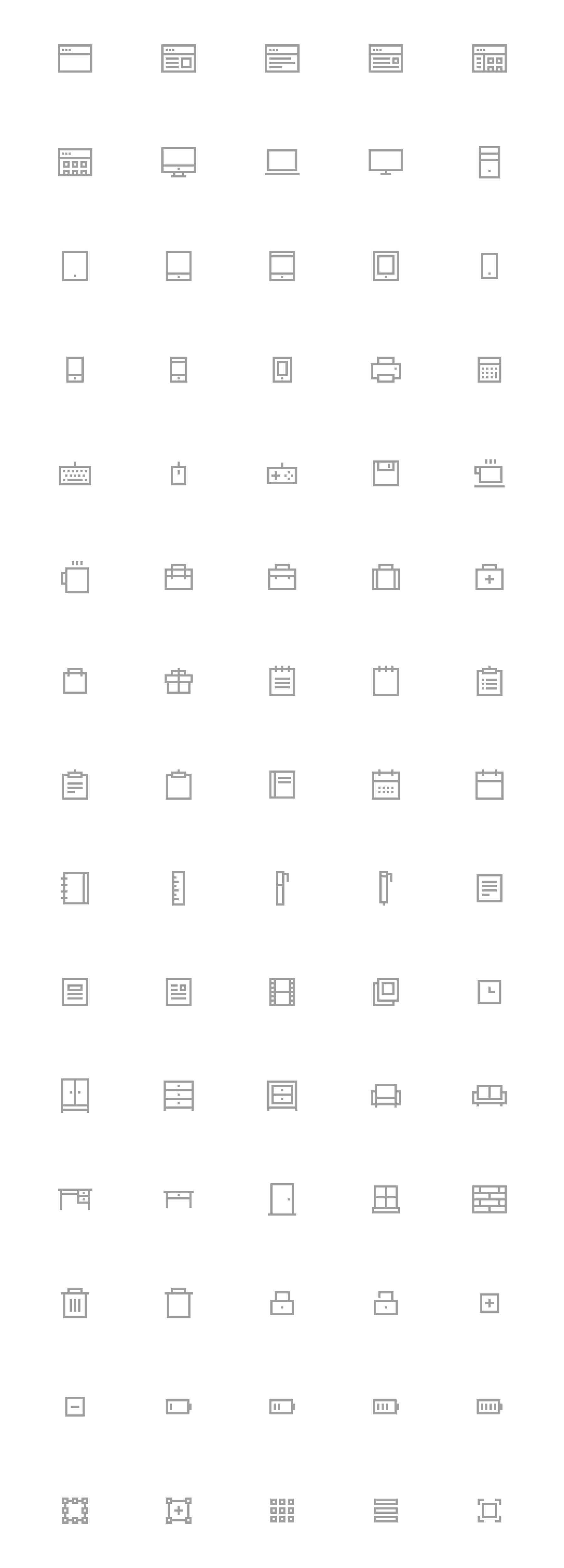 Pixelvicon Icon Set