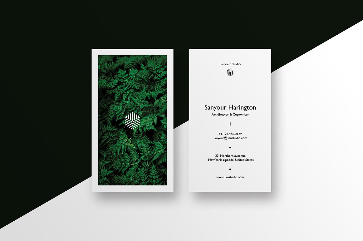 30个时尚高端的名片卡片邀请函请柬设计模板插图(29)