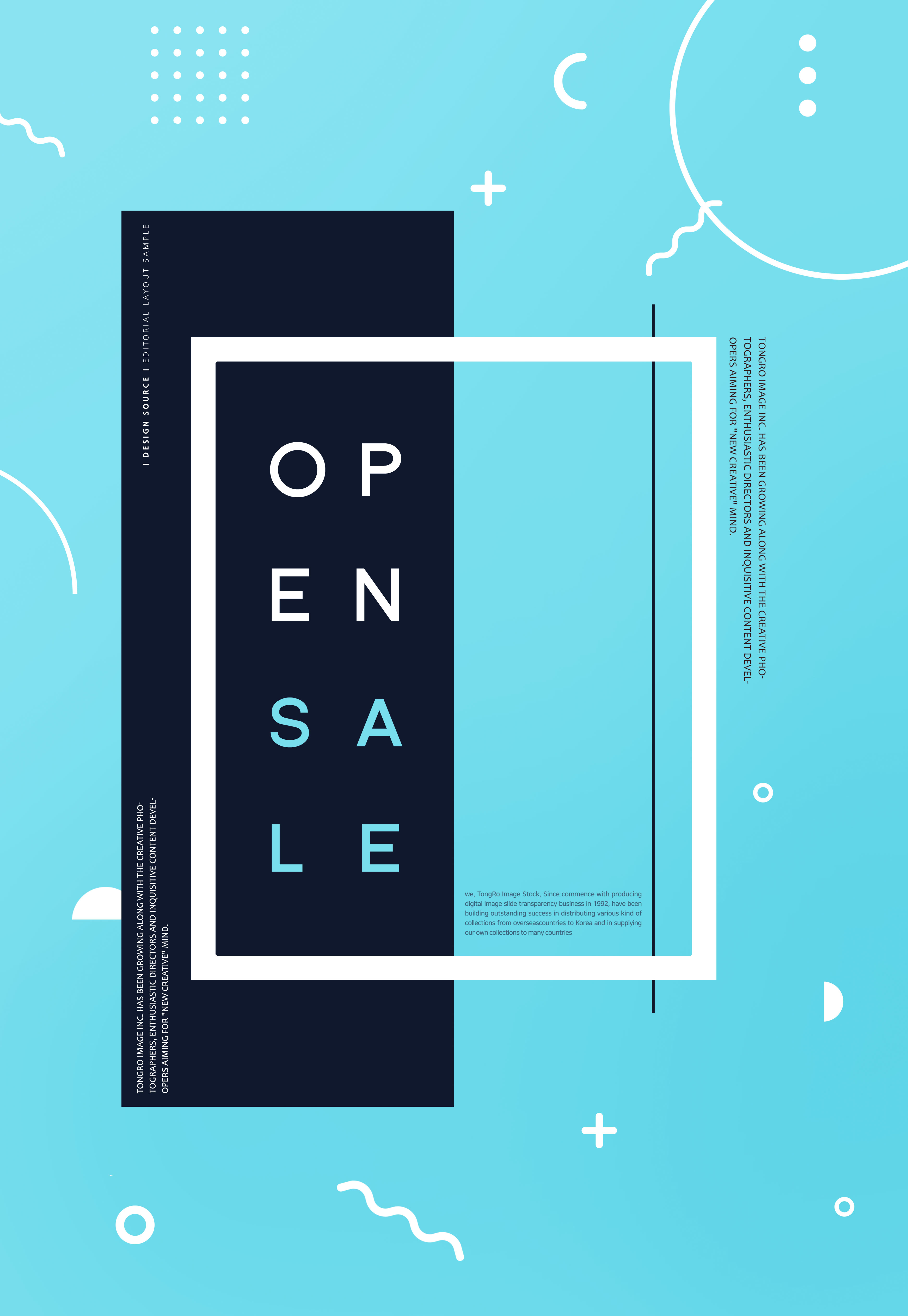 创意销售广告海报设计模板插图