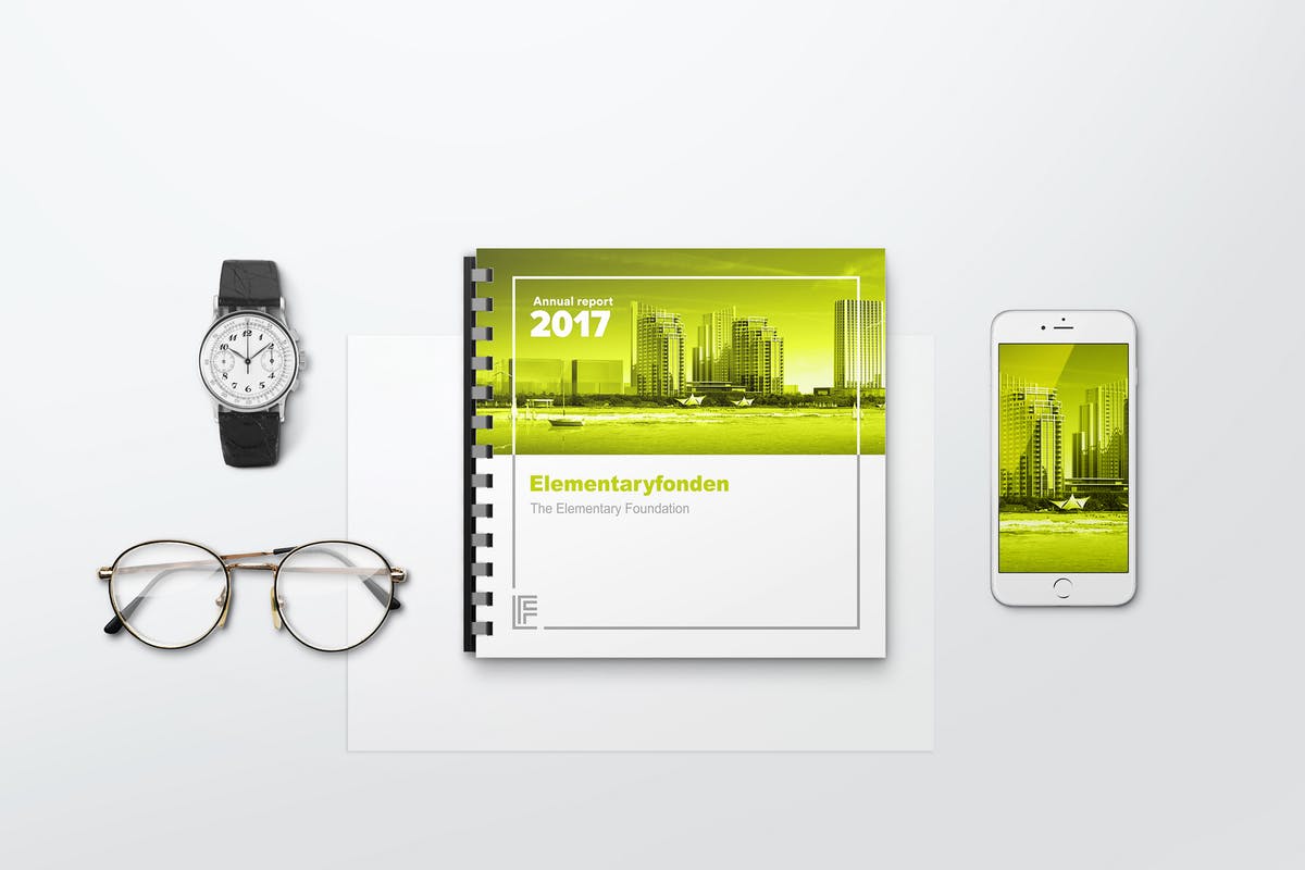 方形活页记事本样机模板V3 Comb Bound Book Mockups 3插图