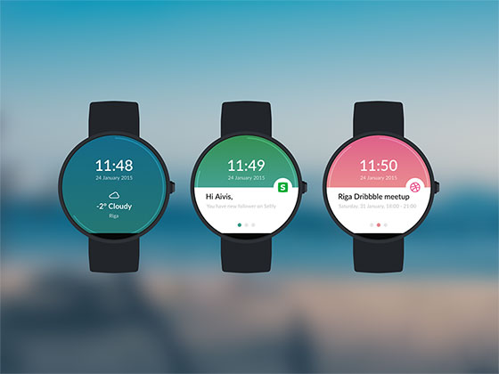 Moto 360 Watch素材之家精选sketch素材