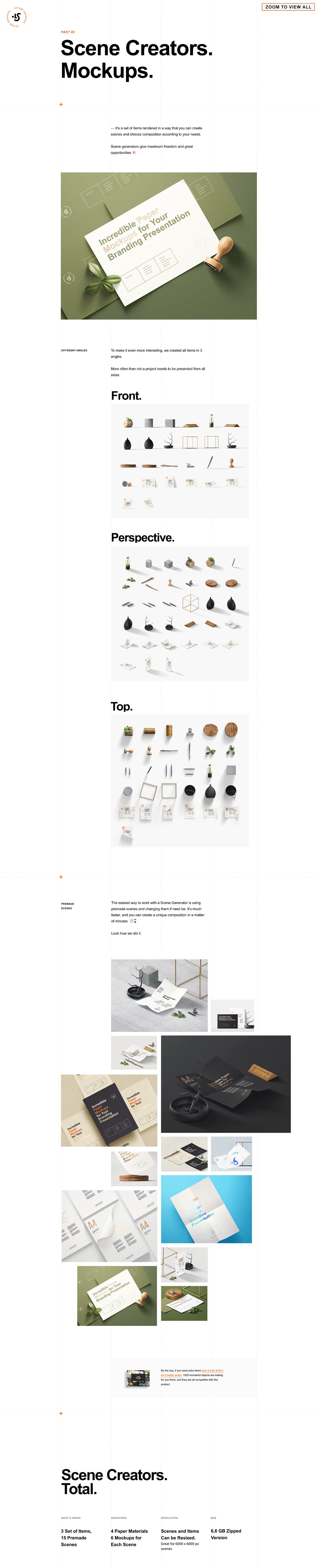 品牌演示场景样机模板合集 Branding Mockup Bundle, Paper[9.54GB]插图(3)