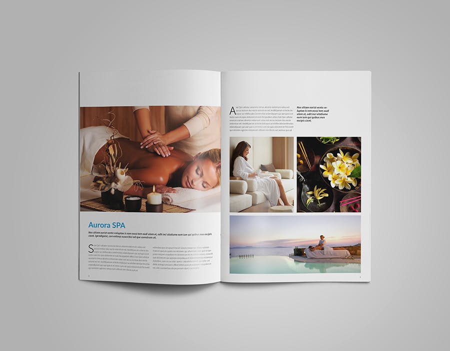酒店大堂宣传画册设计模板 Hotel Brochure插图(5)
