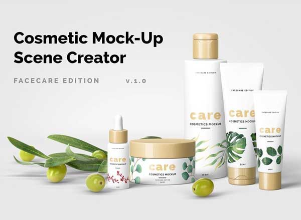 美容化妆场景“创造器” Cosmetic Mock-Up Scene Creator