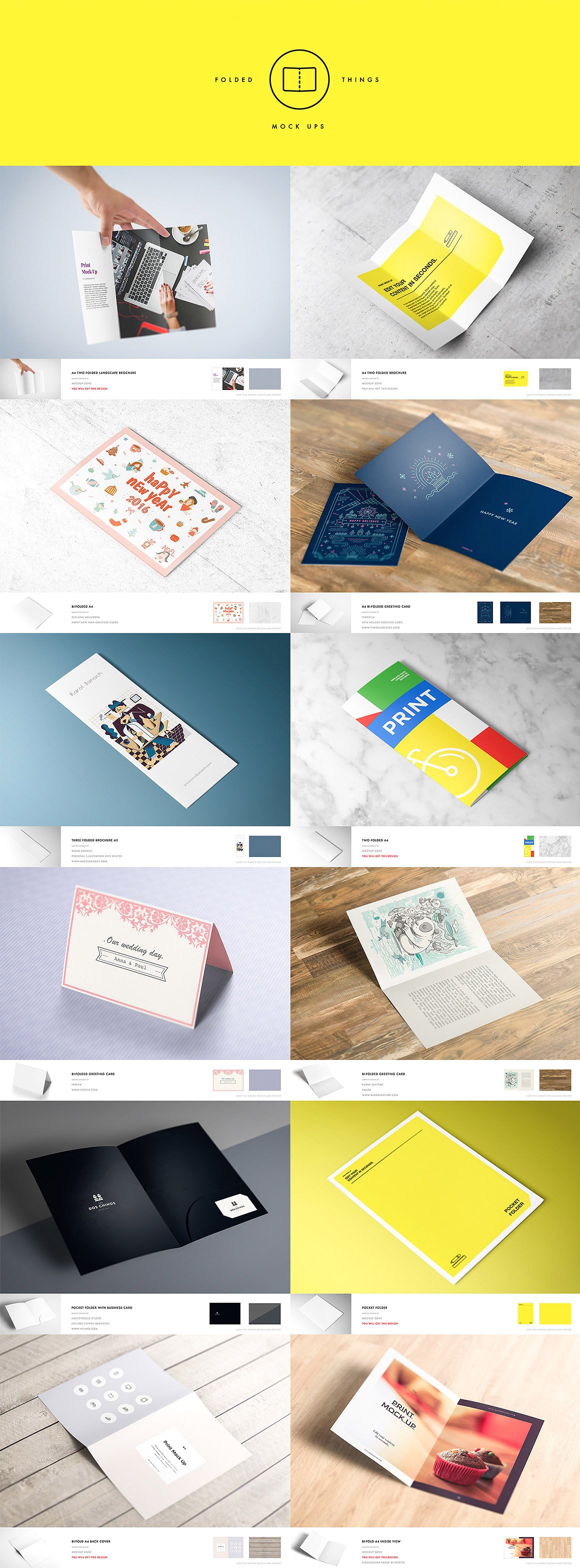 10+GB出版印刷样机超级素材包 Print Mock Up Pack插图(4)