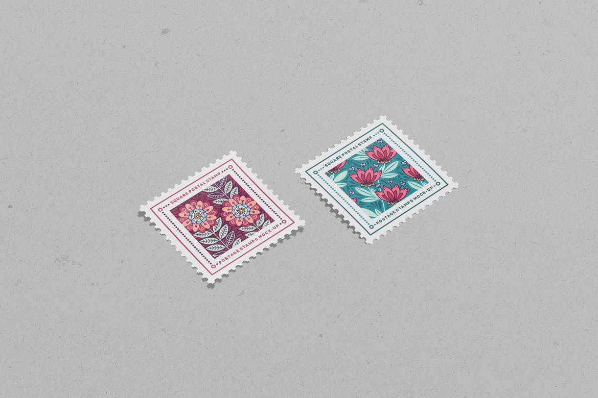 高端稀有少见的房地产邮票设计VI样机展示模型mockups插图(4)