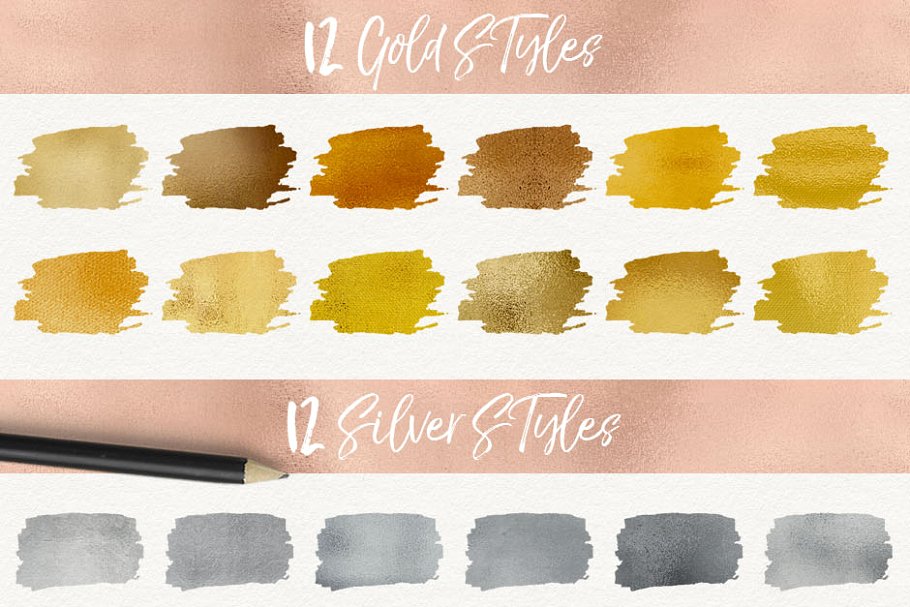 平面设计师必藏：巨量手绘图案纹理&图层样式 Mega Bundle Patterns and Textures [3.7GB]插图(1)