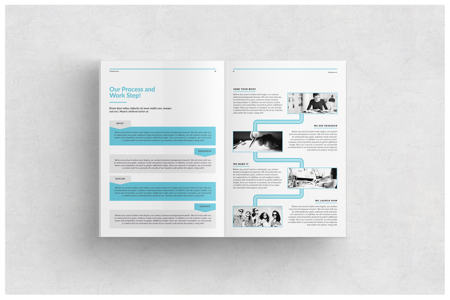 科技创业公司企宣画册模板 Proposal插图(3)