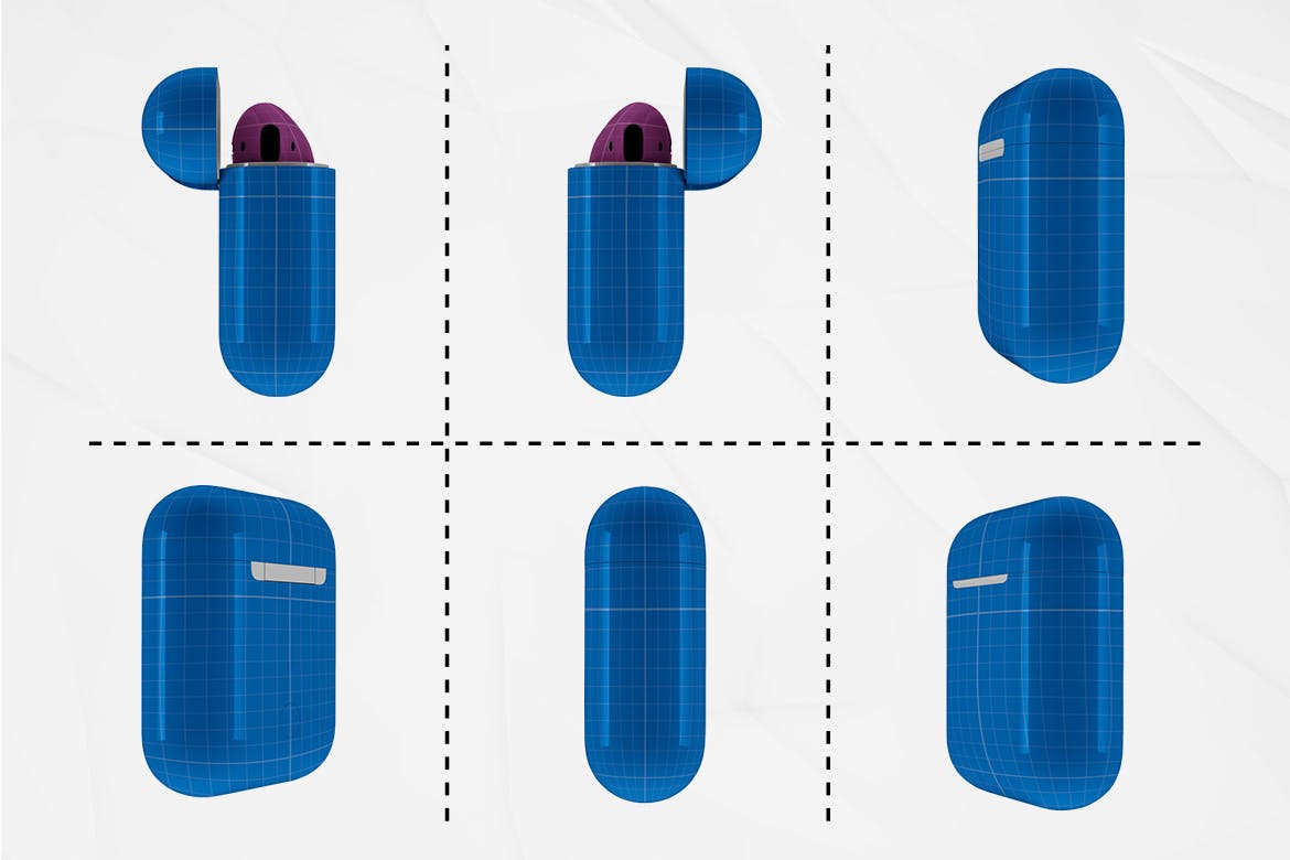 创意AirPods收纳盒外观设计图样机 AirPods Kit插图(3)