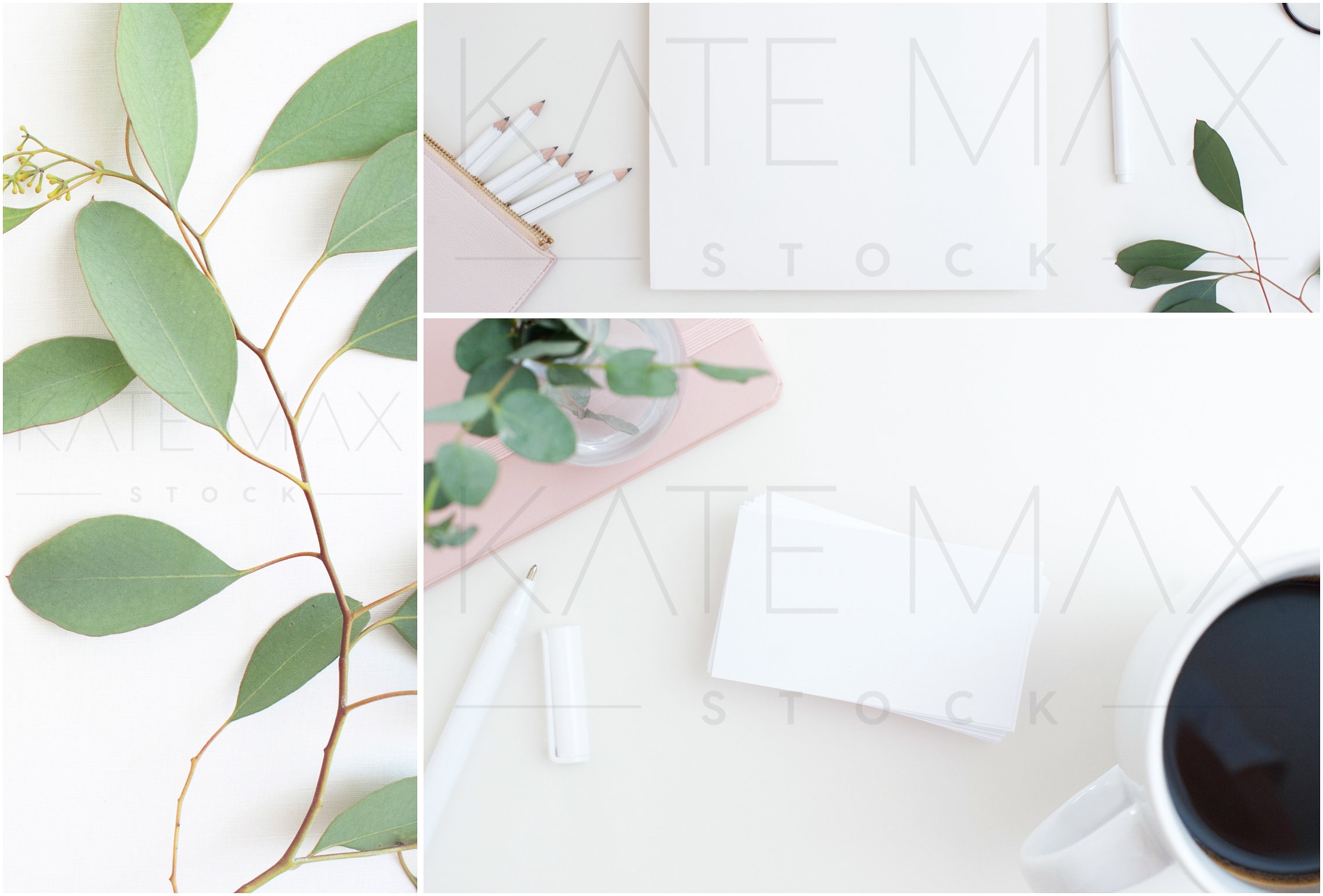 素净色贺卡卡片样机模板合集 Neutral Card Mockups Bundle插图(1)