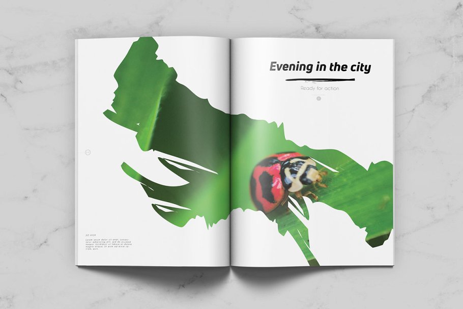 通用杂志模板 Minimal Universal Magazine插图(9)